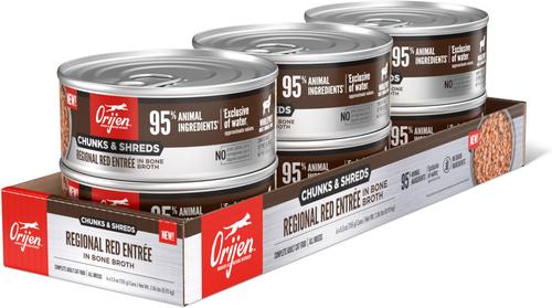 Original Chunks & Shreds Variety Pack Salmon & Chicken Entrees Wet Cat Food, 3-oz can, case of 12