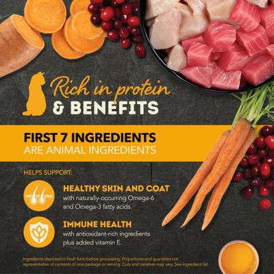 Chicken & Tuna Chunks in Broth Wet Cat Food, 5.5-oz can, case of 6