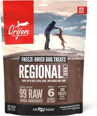 Regional Red Grain-Free High-Protein Freeze-Dried Dog Treats, 8-oz bag