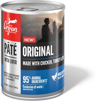Original Pate with Liver Wet Dog Food, 12.8-oz, case of 12