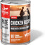 Pate Chicken with Liver Wet Dog Food, 12.8-oz, case of 12