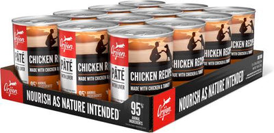 Pate Chicken with Liver Wet Dog Food, 12.8-oz, case of 12