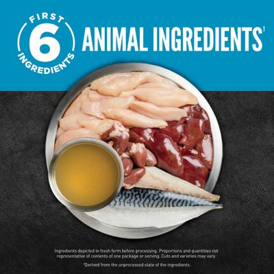 Puppy Pate Poultry & Fish Wet Dog Food, 12.8-oz can, case of 12