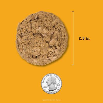 Free-Run Chicken Patties Grain-Free High-Protein Freeze-Dried Dog Food & Topper, 14-oz bag