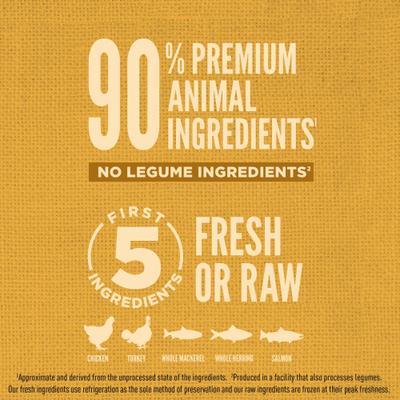 Alimento seco para cachorros con alto contenido proteico Amazing Grains, bolsa de 4 lb