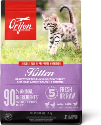 Kitten Grain-Free High-Protein Premium Dry Cat Food, 4-lb bag