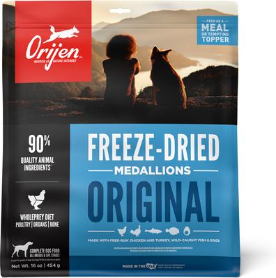 Original Grain-Free High-Protein Freeze-Dried Dog Food & Topper, 16-oz bag