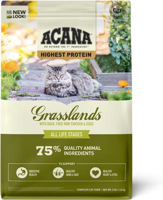 Grasslands Grain-Free Dry Cat Food, 20-lb bundle