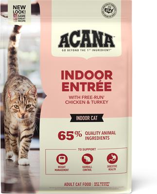 Indoor Cat Highest Protein Dry Cat Food, 4-lb bag