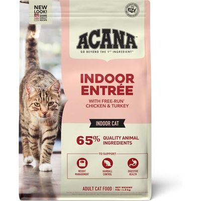 ACANA, Highest Protein Indoor Cat, pollo + trucha + salmón, alimento seco para gatos de interior, 1.81 / 4.54 kg