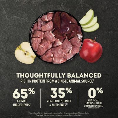 Singles Limited Ingredient Lamb & Apple Grain-Free High-Protein Dry Dog Food, 4.5-lb bag