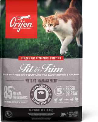 Fit & Trim Grain-Free High-Protein Premium Dry Cat Food, 12-lb bag