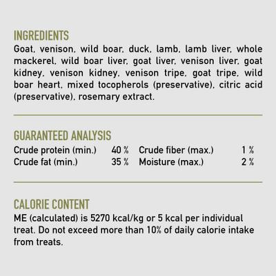 Tundra Grain-Free High-Protein Freeze-Dried Dog Treats, 3.25-oz bag