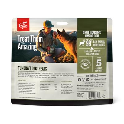 Tundra Grain-Free High-Protein Freeze-Dried Dog Treats, 3.25-oz bag