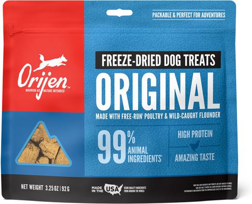 Tundra Grain-Free High-Protein Freeze-Dried Dog Treats, 3.25-oz bag