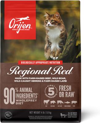 Regional Red Grain-Free High-Protein Premium Dry Cat Food, 4-lb bag