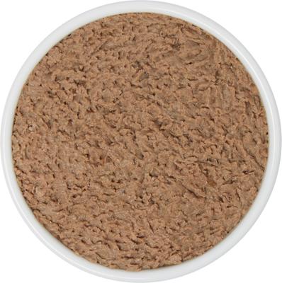 Comida húmeda para gatos Fine Dining Pate Mackerel con entrada de carne, lata de 2.82 oz, caja de 24