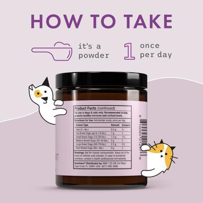 Canine Hormone Support Dog Supplement, 3.17-oz jar