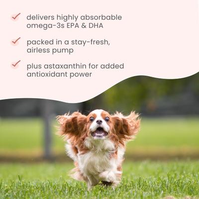 Antarctic Krill Liquid Dog & Cat Supplement, 1.45-fl oz bottle