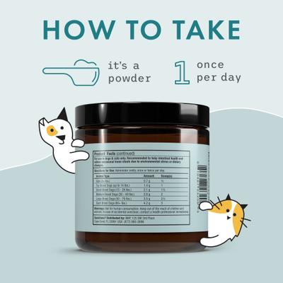 GI Support Dog & Cat Supplement, 2.9-oz jar