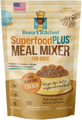 SuperfoodPLUS Meal Mixers Chicken Grain-Free Dog Food Topping, 5-oz bag