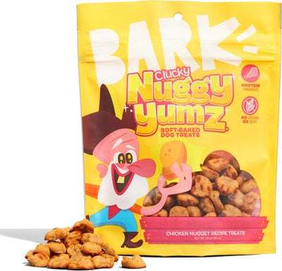 Clucky Nuggy Yumz Chicken Nugget Recipe Soft Baked Dog Treats, 10-oz bag