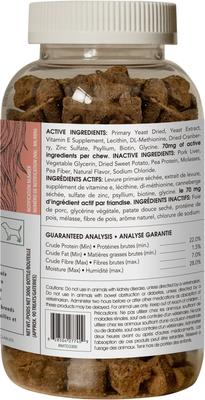 Skin + Coat Health Soft Chew Supplements for Dogs, 90 count