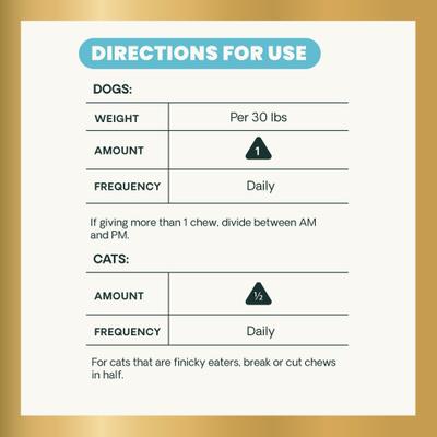 Veterinary Strength Healthy Heart Cardio Pro Chicken Flavored Soft Chew Heart Supplement for Dogs & Cats, 60 count