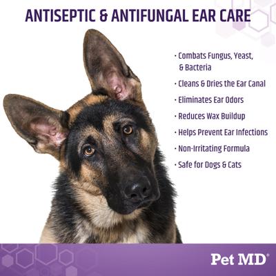 Tris Flush Dog & Cat Ear Cleaner, 12-fl oz bottle