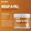 Wrap-A-Pill Peanut Butter Flavored Pill Paste Nutritional Supplement for Dogs & Cats, 4.2-oz tub