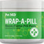 Wrap-A-Pill Peanut Butter Flavored Pill Paste Nutritional Supplement for Dogs & Cats, 4.2-oz tub