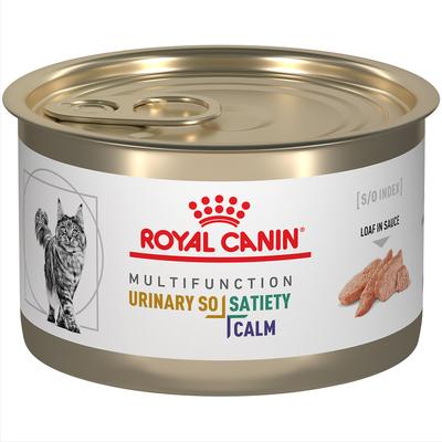 Multifunction Urinary SO + Satiety + Calm Loaf in Sauce Wet Cat Food, 5.1-oz can, case of 24