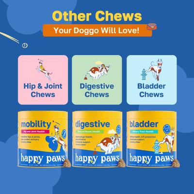 No Poo Soft Chews Supplement for Dogs, 100 count