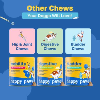 Dental Health Soft Chews Supplement for Dogs, 100 count