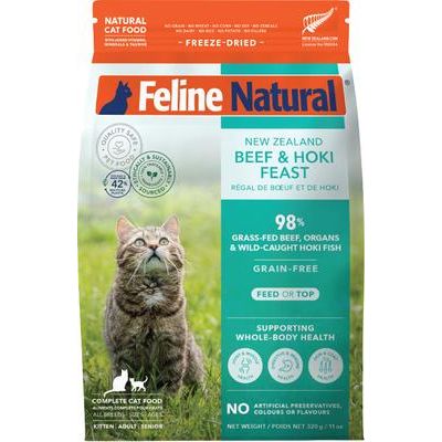 Alimento liofilizado para gatos Booster Lamb Green Tripe, bolsa de 2 oz