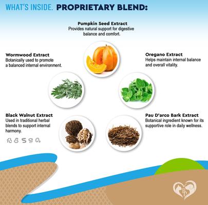 Natural Intestinal Defense with Probiotic for Internal Health & Antioxidant in Cats & Dogs, 2-fl oz bottle