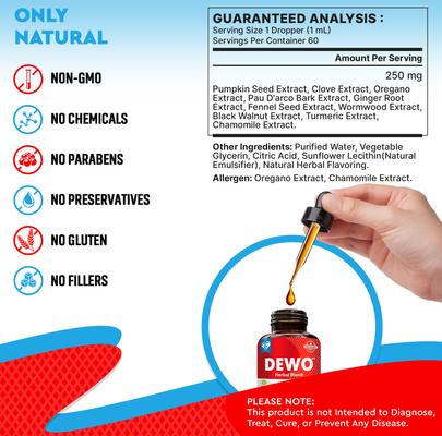 Natural Intestinal Defense for Internal Health & Antioxidant in Cats & Dogs, 2-fl oz bottle