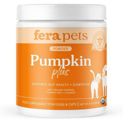 Fera Pets, Pumpkin Plus Fiber Support for Dogs and Cats. 227 gr.