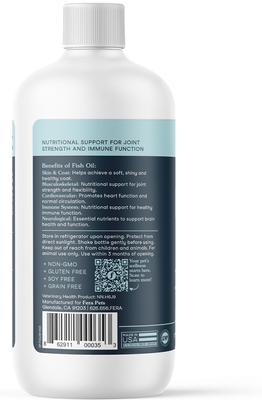 Fish Oil + Vitamin E Supplement for Dog & Cat, 8-fl oz bottle