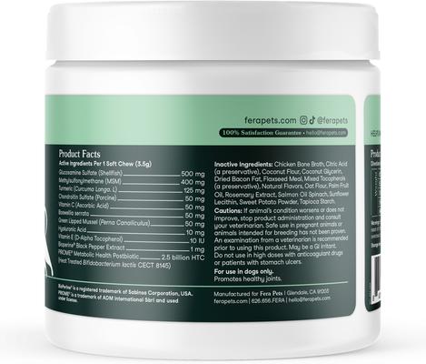 Hip & Joint Soft Chew Supplement for Dog, 30 count