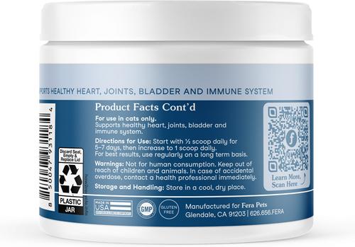 Wellness Blend Powdered Supplement for Cats, 2.1-oz jar