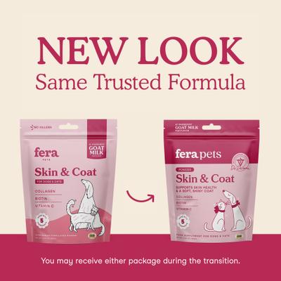 Fera Pets, Calm Goat Milk for Dogs and Cats. 180 gr.