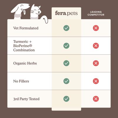 Fera Pets, Liver Support for Dogs and Cats. 60 scoops