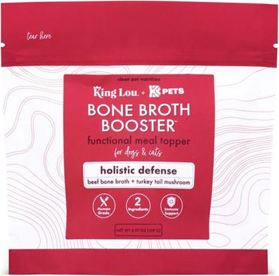 Complemento para alimento para perros Bone Broth Booster Holistic Defense, bolsa de 5.97 oz