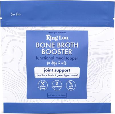Bone Broth Booster Joint Support Dog Food Topping, 5.97-oz bag