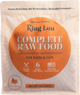 Complete Raw Food Turkey Freeze-Dried Dog Food, 14-oz bag