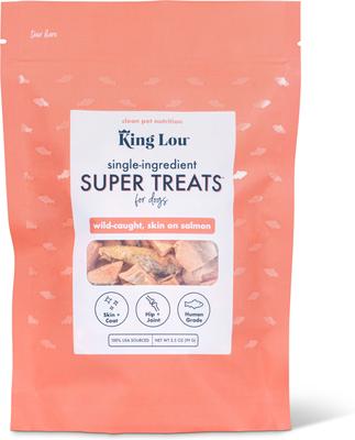 Wild Salmon Bites Freeze-Dried Dog Treats, 3.5-oz bag