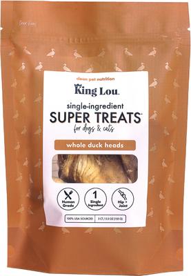 Golosinas deshidratadas para perros Whole Duck Heads, 3 unidades