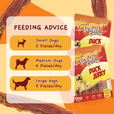 Slow Roasted Duck Jerky Dog Treats, 10.6-oz bag