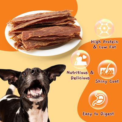Slow Roasted Duck Jerky Dog Treats, 10.6-oz bag